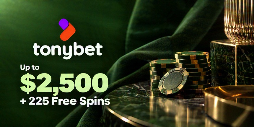 Mobile Casino Tonybet Up to $2,500 + 225 Free Spins